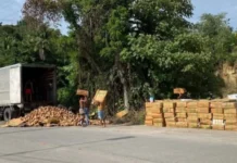 P17.55-M halaga ng hinihinalang smuggled cigarettes, nasabat sa Parang, MagNorte; driver arestado