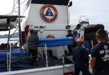 PCG, inilipat ang 10 labi ng mga natukoy na biktima ng MV June Aster mula Coron patungong El Nido