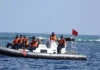 Philippine Coast Guard, pinaalis ang fishing vessel ng China sa karagatan ng Pag-asa Island sa Kalayaan