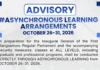 Cotabato City, ipatutupad ang asynchronous learning sa lahat ng antas mula Oktubre 26 hanggang 31