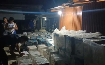 P3.7-M halaga ng hinihinalang ilegal na sigarilyo, nasabat sa checkpoint sa SGA