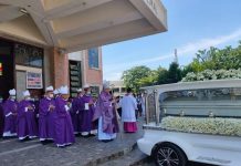 Dating Lingayen-Dagupan Archdiocese Oscar Cruz naihatid na sa kaniyang huling hantungan