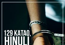 129 katao, nahuli sa di pagsusuot ng facemask sa lungsod ng Dagupan