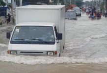 16 na barangay sa bayan ng Calasiao lubog sa baha dahil sa bagyong Maring