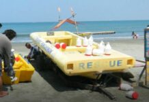 Isa patay matapos tangayin ng malalakas na alon sa San Fabian beach