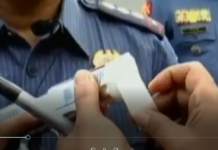 Baril ng mga kapulisan sa Pangasinan di lalagyan ng tape sa bagong taon