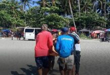 Ilang katao muntik nang nalunod nitong Huwebes Santo sa Tondaligan Beach