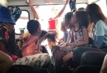 Sampung Badjao na hinuli sa lungsod ng Dagupan, na turn over na sa City Social Welfare and Development o CSWD sa lungsod ng San Carlos BADJAO