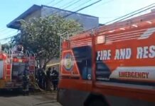 Tatlong kabahayan sa Bonuan Boquig, Dagupan City, tinupok ng apoy Three houses burned in Bonuan Boquig, Dagupan City