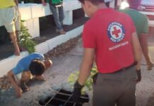 Isang tulay sa Aguilar Pangasinan nakitaan ng butas, mga malalaking sasakyan pinagbawalang dumaan