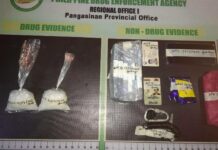 Higit P1.3 milyong pisong halagang ng shabu, nasabat sa lungsod ng Urdaneta ; Dalawang high-value target na suspek, arestado