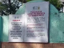 Maayos na pagtatapon ng basura sa Malasiqui Cemetery, ipinanawagan bago ang Undas