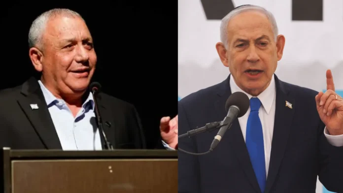 Hadi-Eisenkot-and-Benjamin-Netanyahu