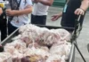 Mahigit 200 kilo ng mishandled at undocumented na karne ng manok, nakumpiska ng NMIS sa Laoac at Manaoag