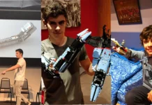 Prosthetic arm na gawa sa LEGO, inspirasyon ang hatid sa mga may kapansanan