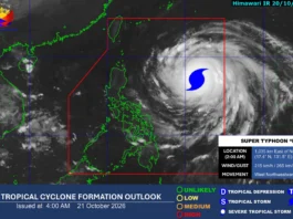 Super Typhoon Rosal, lalo pang lumakas; Signal no. 1, nakataas na sa ibang lugar