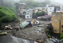 Posibleng pag-ulan sa Japan hinungdan sa mudslide