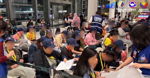 117 KA OFWs GIKAN SA SAUDI ARABIA, NAKAPAULI NA SA PILIPINAS TUNGOD SA SUNOD-SUNOD NGA PAG-ATAKE