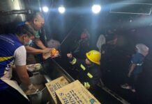 OVP, NAGPANGHATAG OG INIT NGA PAGKAON SA MGA BOMBERO UG RESPONDERS SA BUCANA