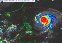 SUPER TYPHOON ROSAL, MIBALIK ANG KUSOG; WIND SIGNAL NO. 1, GIPATUMAN SA UBANG LUGAR