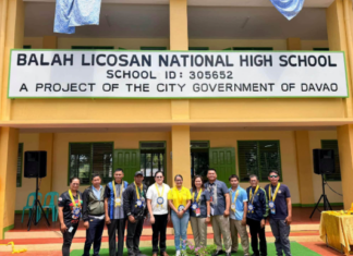 DUHA KA BAG-ONG SCHOOL BUILDING, GITURN-OVER SA DAVAO CITY UBOS SA SPECIAL EDUCATION FUND