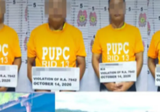 8 KA CHINESE NATIONALS, ARESTADO SA GIINGONG ILEGAL NGA PAGMINA SA SURIGAO DEL NORTE