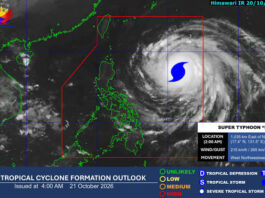 SUPER TYPHOON ROSAL, MIKUSOG; SIGNAL NO. 1, GIPATUMAN NA SA DAGKONG BAHIN SA LUZON