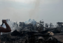 SUNOG NGA GIPASAKA SA IKADUHANG ALARMA, MIULBO SA MATINA APLAYA, DAVAO CITY; KAPIN 40 KA PAMILYA, APEKTADO
