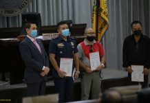 Mga indibidwal nga mitabang batok COVID19 gipasidunggan sa GenSan Council