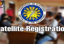 Satellite voters registration sa COMELEC temporaryo una giundang