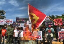 Indignation rally batok NPA gipahigayon sa GenSan dungan sa ilang anibersaryo
