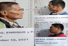 Tulo ka suspek balhog human sa pagpamusil patay sa usa ka negosyante ning dakbayan