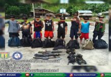 Walo ka sakop sa New Peoples Army mibalik sa sabakan sa gobyerno