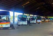 Kapulisan nagdeploy ug mga bus marshals sa syudad