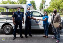 AVSECOM gihatagan ug patrol car sa LGU