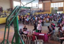 Kapin sa 2,000 nagparehistro sa satellite voter registration sa Labangal