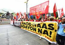 Pipila ka labor group sa GenSan nagpahigayon og ihok protesta