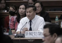 Pagpataw ng sanctions vs ex-Sen. Tolentino, legal na prerogatibo ng China – embassy