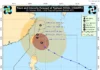 Mihinay gamay ang Bagyong Rosal samtang kini padulong sa Taiwan