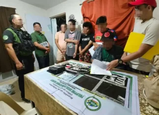 PDEA RO12 NIBUNGKAG ANG DRUG DEN SA GENERAL SANTOS CITY; 3 KA TARGETED DRUG PERSONALITIES NADAKPAN