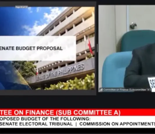 Nakapasa sa Senate Committee on Finance ang P7.7-bilyon nga budget proposal sa Senado para sa Fiscal Year 2027