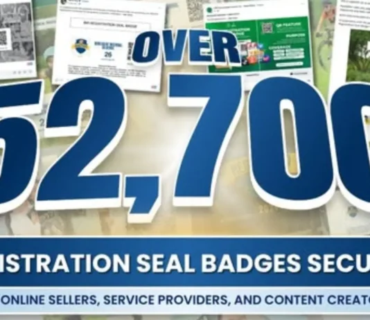 BIR, nag-isyu og kapin 52,700 ka registration seal badges sa online sellers ug content creators