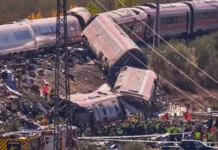 64 ka tawo patay sa pagbangga-anay sa duha ka high-speed train sa Spain