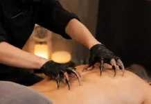 Pinasahing salon sa China, igo lang magkatol sa lawas sa kostumer nga gustong maka-relax