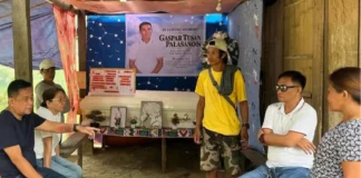 Mayor Ybing Salarda, naghatag og tabang sa pamilya sa duha ka mag-uuma nga namatay sa Datal Anggas