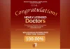 College of Medicine sa MSU-GSC, nakab-ot og 100% passing rate sa unang batch sa Physician Licensure Examination