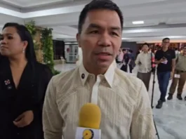 NAPC Secretary Manny Pacquiao, giduso ang pabahay ug panginabuhian alang sa mga Pilipino