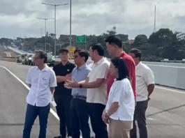 Pangulong Marcos Jr., pinangunahan ang pagbubukas ng NLEX Segment 8.2 Section 1A sa Valenzuela City