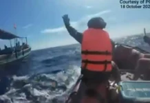 Gipalayas sa PCG ang mga langyaw nga barkong pangisda gikan sa Kota Island
