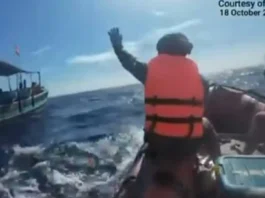 Gipalayas sa PCG ang mga langyaw nga barkong pangisda gikan sa Kota Island